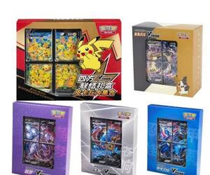 Jeu de cartes de collection Pokemond authentique et original Vente en gros de V-UNION boîte-cadeau de connexion carrée - Product Image 2