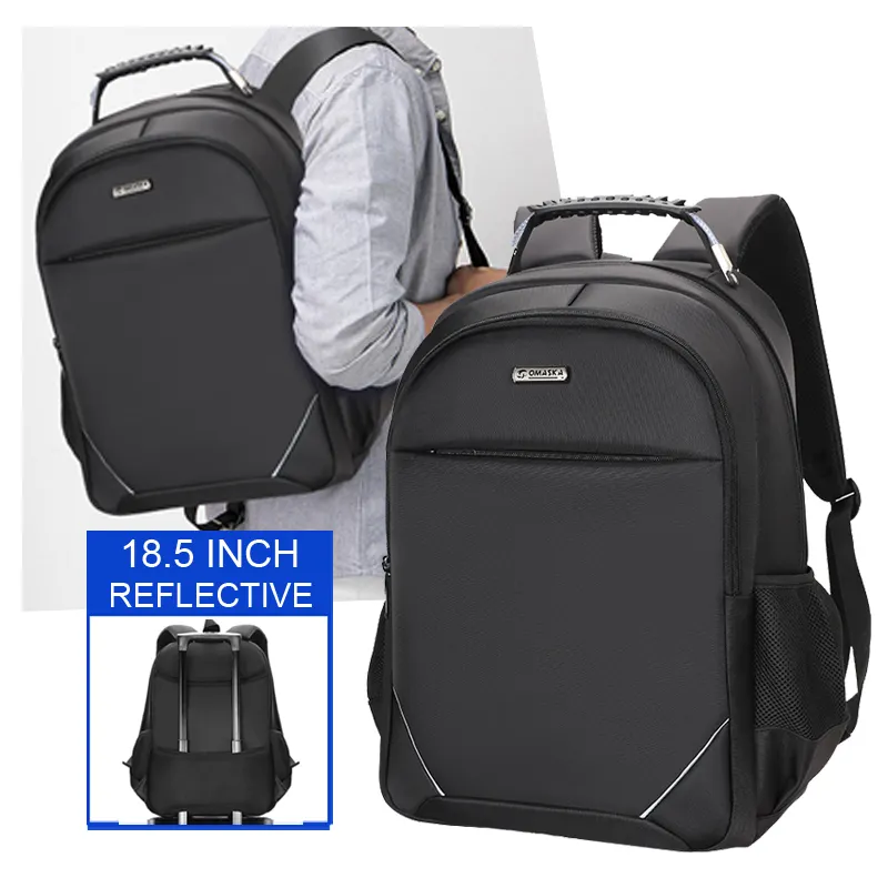 Custom 2022 New Waterproof School Backpack De Schulrucksack Sport Business Travel Light Weight Black Men Laptop Student Backpack