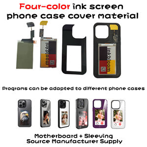 Custodia per telefono cellulare con schermo a inchiostro E schermo a inchiostro per soluzione di chip per la proiezione dello schermo NFC fai da te smart a quattro colori custodia per telefono - Product Image 5