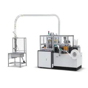 Automatic paper cup machine self-adhesive milk coffee paper plate making machine juice paper cup forming machine