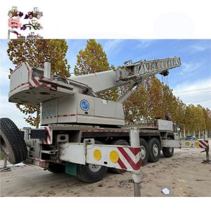 Grúa Móvil Todoterreno Tadano ATF100-5 de 100 Toneladas Usada con Certificación CE, Pocas Horas de Uso, en Venta para Infraestructura Portuaria - Product Image 1