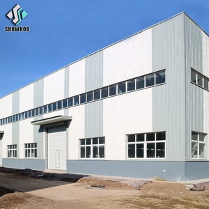 Bâtiment à ossature métallique industrielle, poutre en H, entrepôt préfabriqué à vendre - Product Image 3