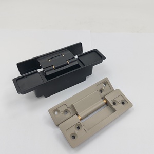 Hiện đại 2D có thể điều chỉnh kẽm-hợp kim cánh tay giấu bản lề duy nhất bên hẹp cạnh cửa sổ vô hình nhà bếp rãnh thiết kế 180 - Product Image 3