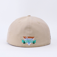 BSCI-zertifizierte Fabrik: Maßgefertigte Snapback-Kappe mit 3D-Stickerei, Hip-Hop Zweifarbige Snapback-Baseballmütze für Sportvereine