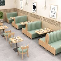 Kommerzielle Doppelseitige Moderne Restaurant-Sitzbank mit Umweltfreundlichem, Langlebigem Design für Hotels, Gastronomie und Schnellrestaurants