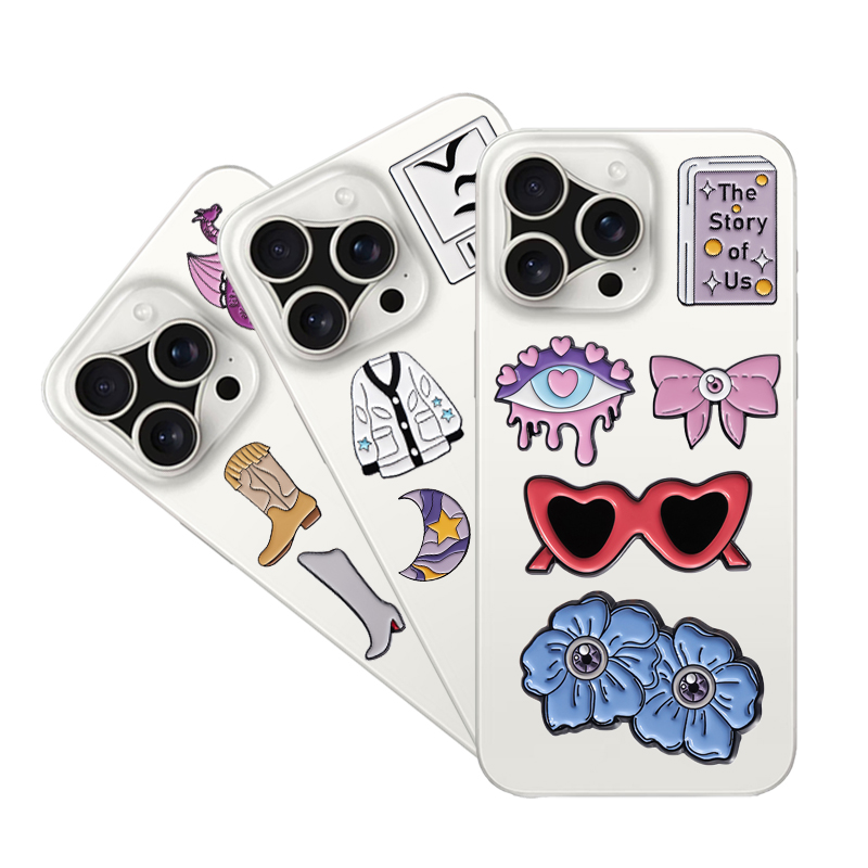 Adesivo Skin Per Telefono I Love Aue 7 Cm, Pellicola Oracal UV, Made In Germany, Riutilizzabile