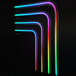 16*16 มม. ตกแต่งในร่มติดผนังมุม LED อลูมิเนียม Extrusion ช่องไฟ LED Strip อลูมิเนียมโปรไฟล์ - Product Image 4