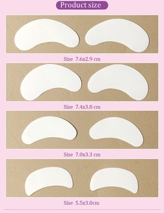 Kit de Parches de Gel para Extensión de Pestañas, Almohadillas de Máscara para Ojos Sin Pelusa, Herramienta de Belleza para Extensión de Pestañas - Product Image 4