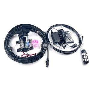 Pulvérisateur à brume 9m, système basse pression à 11 têtes pour l'irrigation, le refroidissement, la déshumidification et l'aménagement paysager, pompe silencieuse DC ETK-L01 - Product Image 2