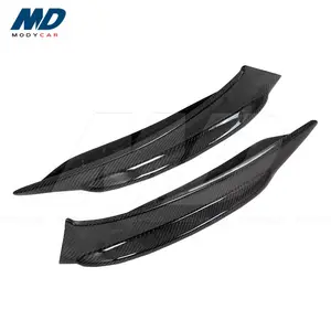 Divisor de parachoques delantero de fibra de carbono estilo HM para 2009-2016 BMW Z Series Z4 E89