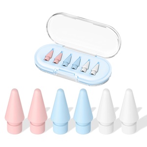 สำหรับหัวปากกา Apple Pencil รุ่นที่ 1 และ 2 ชุดเปลี่ยนหัวปากกาแบบผสม 2B 2H 3.0 4.0 6.5 7.0 ทำจากโลหะผสมไฟเบอร์ ทนทานต่อการสึกหรอ ยืดหยุ่น ไม่ดีเลย์ - Product Image 5