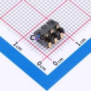 GT-BTP25003-0350A-010A Blade/Spring Contact Battery Connector SMD,P=2.5mm Connector Spring Contact Type 2.5mm 3P Vertical Mount - Product Image 2