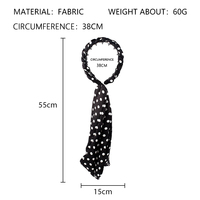 Headband Jinhe Polka Dot Baru untuk Musim Panas, Ringan dan Berbahan Kain yang Bernapas, Gaya Korea, Headband Pita Wanita