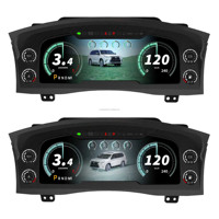 Panel de Instrumentos Digital para Automóvil de 12.3 Pulgadas, Velocímetro LCD, Tacómetro para Lexus LX570 2008-2015, Actualización Retrofit