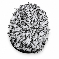 Esun Gant de lavage multifonction en microfibre de polyester super doux et écologique, séchage rapide, coins arrondis, pour usage domestique