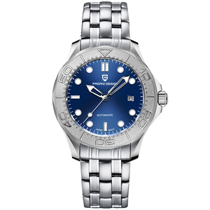 PAGANI DESIGN PD-1818 New Automatic Men's <strong>Watch</strong> Diver <strong>Homage</strong> Full Stainless Steel Mechanical 100M Waterproof Wrist <strong>Watch</strong> for Men - Product Image 1