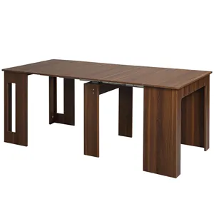 Dining Room Furniture Rectangular Extension Wooden Extendable Dining Table