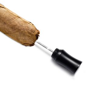 Limpiador de cigarros con hoja de acero inoxidable, cuerpo de aleación de aluminio, herramienta 3 en 1 para accesorios de cigarros - Product Image 1