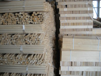 Machine automatique de fabrication de tiges rondes en bois / Machine de fabrication de manches de balais en bois