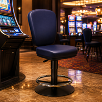 Fauteuil de jeu de casino haut de gamme en cuir personnalisé SUCCESSOR pour clubs, hôtels et centres de villégiature