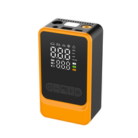 Compresseur d'air numérique ABS pour pneus de voiture électrique, portable, sans fil et filaire, double usage, pompe à air à arrêt automatique