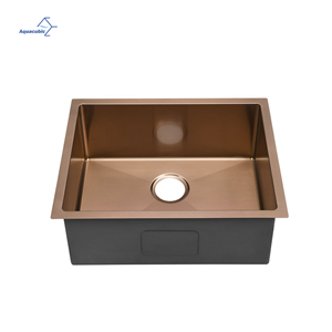 Lavello da cucina RV a incasso singolo, profondo, in acciaio inossidabile T304 calibro 18, 23 x 19 pollici - Product Image 5