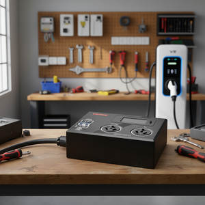 Dryer And Ev Power <b>Splitter</b> 10 30P 2x 10 30R With Lcd Screen Etl Certified - Product Image 2