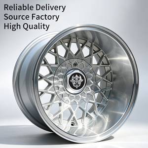 Jantes Flowtone <span class=keywords><strong>4x4</strong></span> tout-terrain 6x139.7 pour Ram 1500, jantes 5x139.7 15 pouces à design mesh profond, jantes en alliage tout-terrain pour F150 1995 - Product Image 1