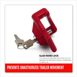 Nouveau Verrou de Frein à Air en Acier Forgé Robuste pour Remorque de Tracteur Anti-vol - Product Image 3