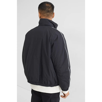 Veste matelassée pour homme, coupe-vent, col rabattu, imperméable, avec fermeture éclair contrastée, design personnalisé OEM, haute qualité