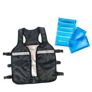 ثلاجة تبريد الجسم البارد حماية العمل من الحرارة ، سترة مع وسادة باردة ساخنة - Product Image 5