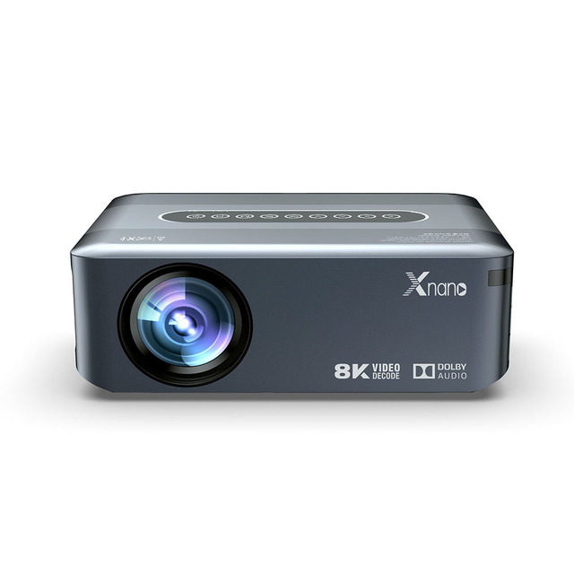 Latest LCD LED X1 Projector Amlogic T972 Quad Core Native 1080P Android 9.0 OS 2g 16g Memory Dual Wifi Smart Home Projector