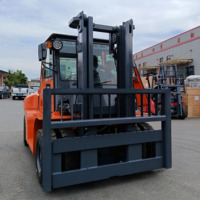 Chariot élévateur diesel Isuzu EPA 7000kg 8000kg 9000kg 10000kg, puissant et robuste, pour l'agriculture, l'exploitation minière et les chantiers de construction