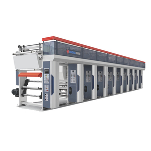 Máy in <span class=keywords><strong>offset</strong></span> ống đồng 8 màu tốc độ cao cho màng nhựa nhiều màu tự động với PLC và bơm Điều kiện Mới - Product Image 2