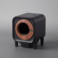 Litière automatique électrique pour chats, grande capacité, anti-éclaboussures, vente en gros d'usine