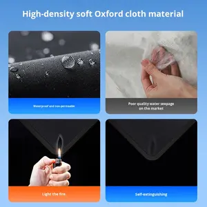 Housse de voiture en tissu Oxford toutes saisons, protection contre le froid, <span class=keywords><strong>pare</strong></span>-<span class=keywords><strong>brise</strong></span>, capot moteur, <span class=keywords><strong>pare</strong></span>-<span class=keywords><strong>brise</strong></span>, protection contre le gel, housse de protection de carrosserie - Product Image 3