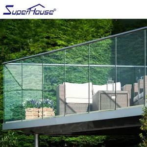 Balustrades Superhouse Hot Sale Glass Railing Glass Fencing Glass Balustrade For Balcony