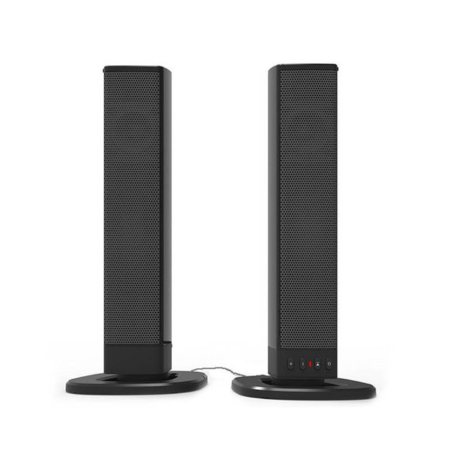 BS-36 Home Theater Sound System, Wireless Speaker for TV/PC, Soundbar with Subwoofer, Radio & Music Boombox