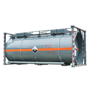 Tanque contenedor corrosivo estándar de 20 pies para almacenamiento y transporte - Product Image 2