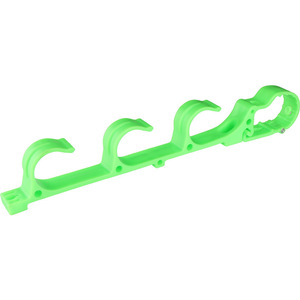 Plastic Wire Rope <b>Clip</b> 22mm Green Three Hanging Rings Construction Site Cable <b>Hook</b> - Product Image 1