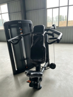 Máquina de remo sentado profesional para gimnasio, equipo de entrenamiento comercial con selección de carga por pin