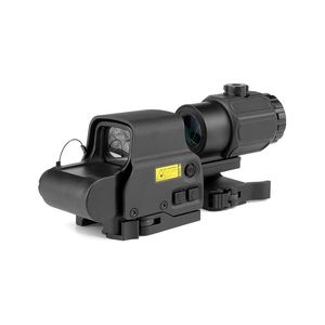 Vista punto rosso 558 e G43 3X lente d'ingrandimento Combo con funzione NV puntino rosso con funzione di visione notturna del pulsante di interruttore della luce IR - Product Image 3