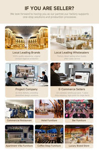 Juego de Mesa y Sillas de Comedor, Muebles de Sofá para Restaurante, Cafetería, Bar y Hotel Moderno Comercial Personalizado al por Mayor de Foshan - Product Image 4