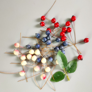 Module <span class=keywords><strong>de</strong></span> décoration artificielle <span class=keywords><strong>en</strong></span> mousse, fruits artificiels bleuets, pour <span class=keywords><strong>couronne</strong></span> <span class=keywords><strong>de</strong></span> Noël, mariage et décoration intérieure - Product Image 3