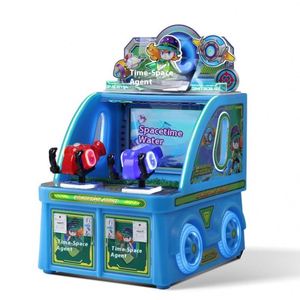 Jeu d'arcade à monnayeur Time Space Agents avec tir à double pistolet - Product Image 2
