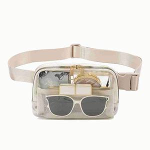 Sac banane transparent en TPU pour téléphone, étanche, personnalisable, à porter en bandoulière, pour la plage, pour femmes et hommes - Product Image 1