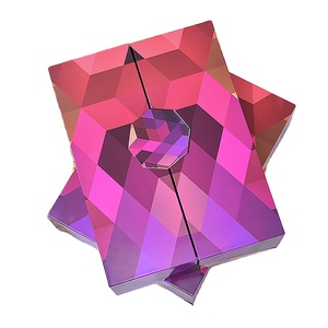 Lujo Año Nuevo vacaciones Día de San Valentín doble abierto Caja de regalo sorpresa tinta de soja personalizada <span class=keywords><strong>Cubo</strong></span> de <span class=keywords><strong>Rubik</strong></span> Loción vodka champán caja de <span class=keywords><strong>papel</strong></span> - Product Image 2