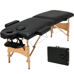 Camilla de Masajes Plegable Portátil de Madera para Salón de Belleza y Spa, Ajustable, de Gran Tamaño, Venta al Por Mayor de Fábrica - Product Image 5