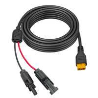 Cable fotovoltaico Xt60 Terminal PV Cable solar Conector de rama IP68 Panel solar impermeable Cable Conductor de alambre de cobre PVC