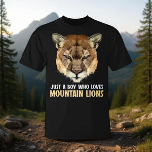 Juste un garçon qui aime les puma - T-shirt - Product Image 3